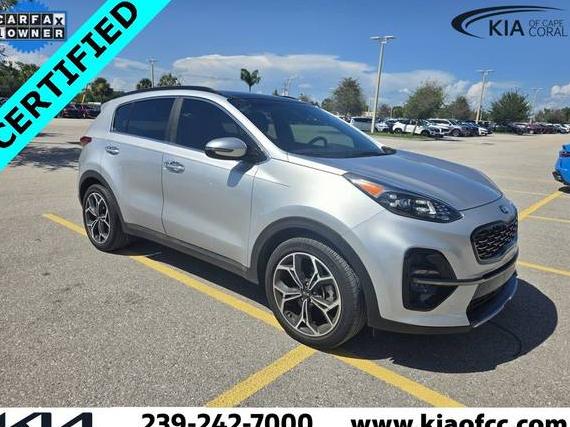 KIA SPORTAGE 2021 KNDPR3A63M7931601 image