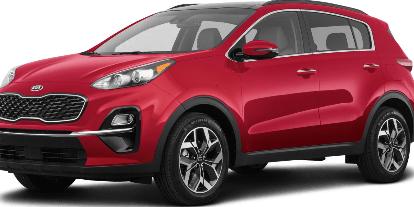 KIA SPORTAGE 2021 KNDPNCAC3M7884619 image