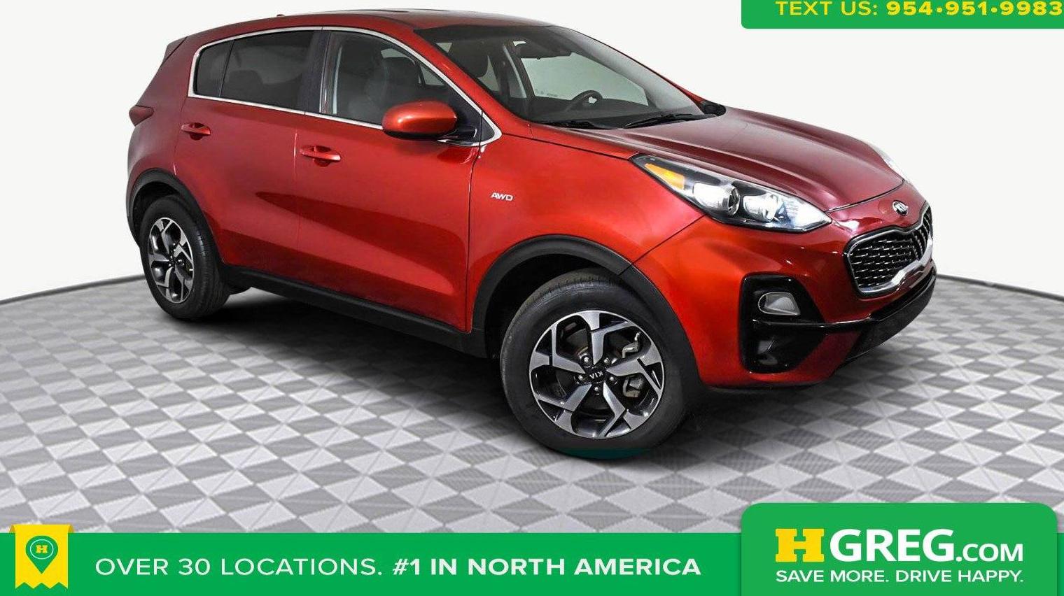 KIA SPORTAGE 2021 KNDPMCAC2M7886574 image