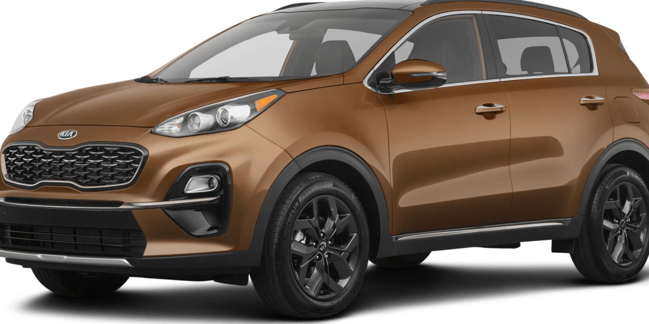 KIA SPORTAGE 2021 KNDP63AC6M7876074 image