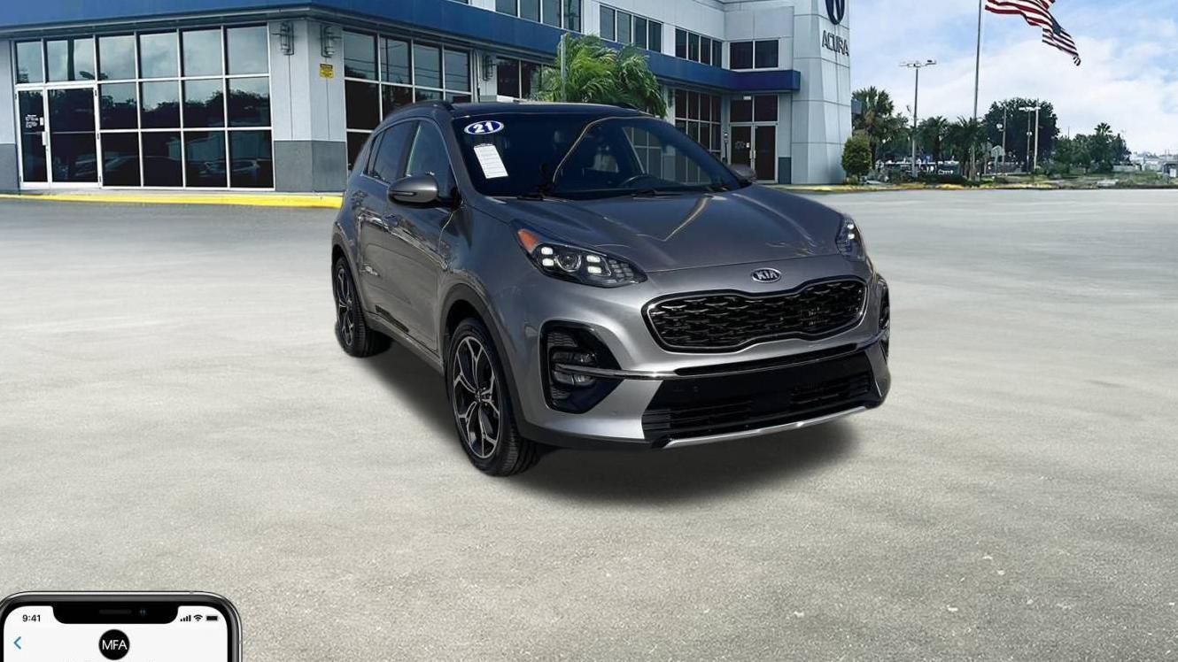 KIA SPORTAGE 2021 KNDPR3A6XM7863328 image