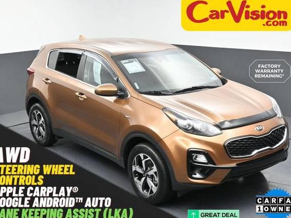 KIA SPORTAGE 2021 KNDPMCAC6M7877912 image