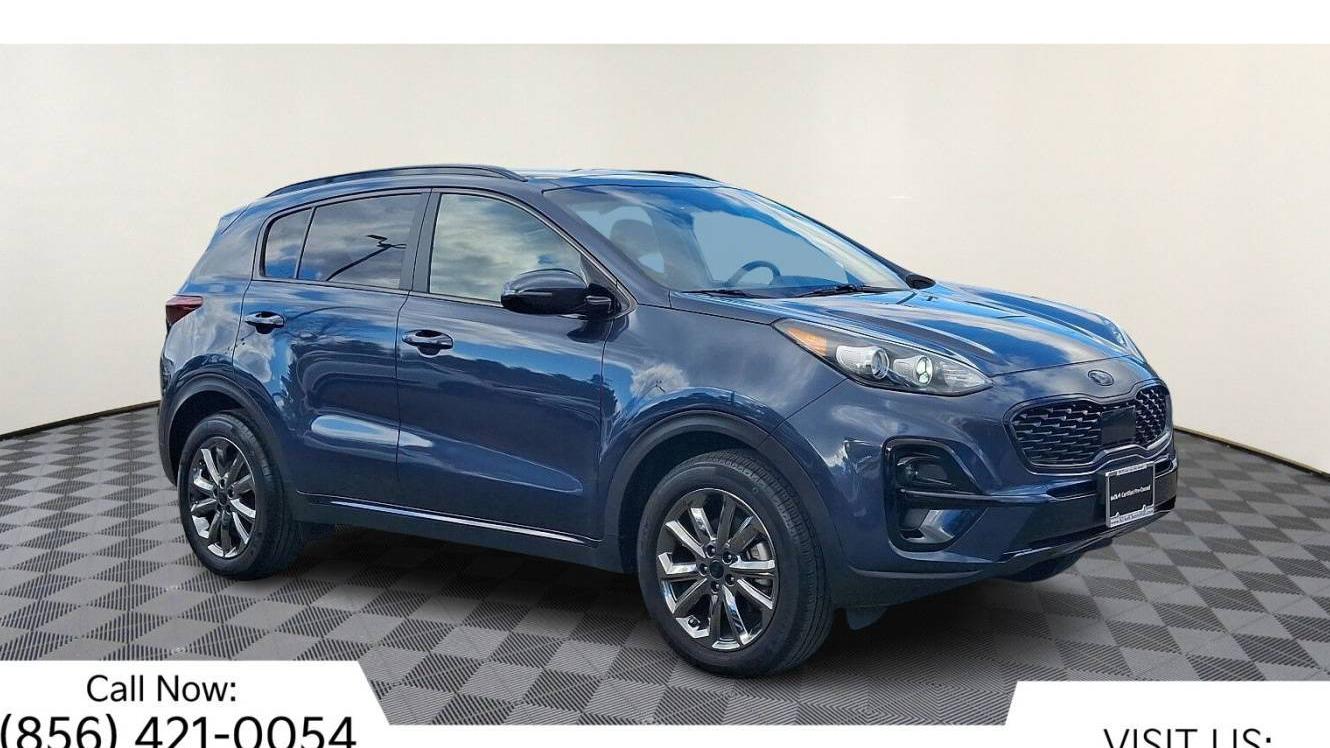 KIA SPORTAGE 2021 KNDP6CAC7M7905615 image