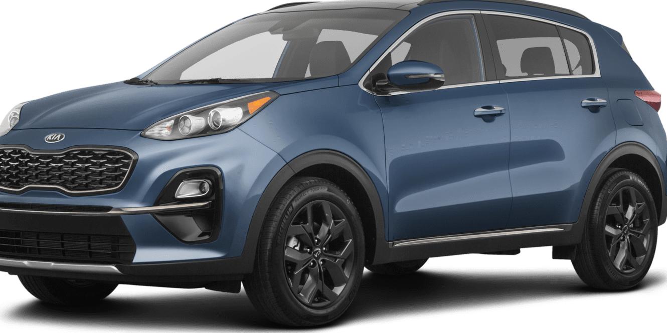 KIA SPORTAGE 2021 KNDP6CAC7M7888427 image