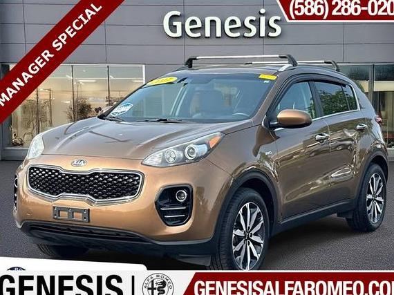 KIA SPORTAGE 2017 KNDPNCAC8H7057088 image