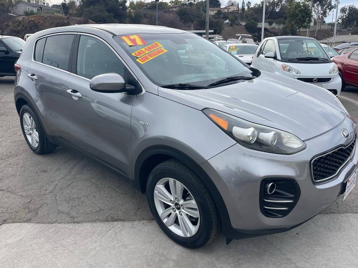 KIA SPORTAGE 2017 KNDPMCAC5H7081187 image