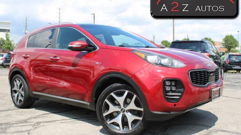 KIA SPORTAGE 2017 KNDPRCA69H7082435 image