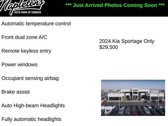 KIA SPORTAGE 2024 KNDPUCDG2R7150014 image