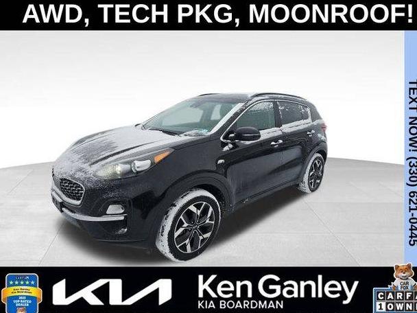 KIA SPORTAGE 2022 KNDPNCAC8N7015516 image