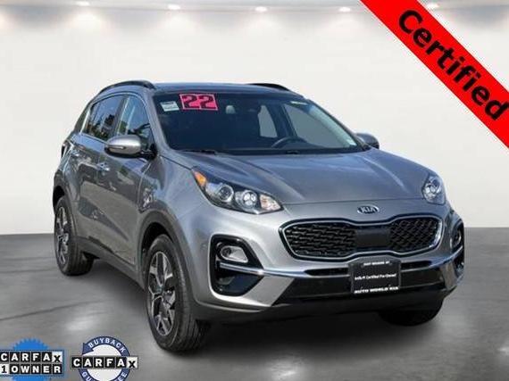 KIA SPORTAGE 2022 KNDPNCAC1N7989726 image