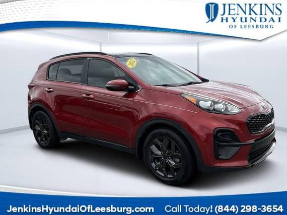 KIA SPORTAGE 2022 KNDP63AC9N7021001 image