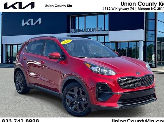 KIA SPORTAGE 2022 KNDP63AC3N7009426 image