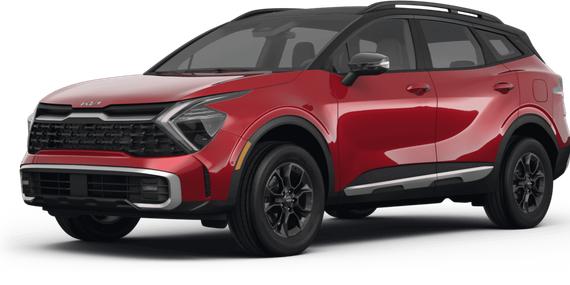 KIA SPORTAGE 2025 5XYK53DFXSG245816 image