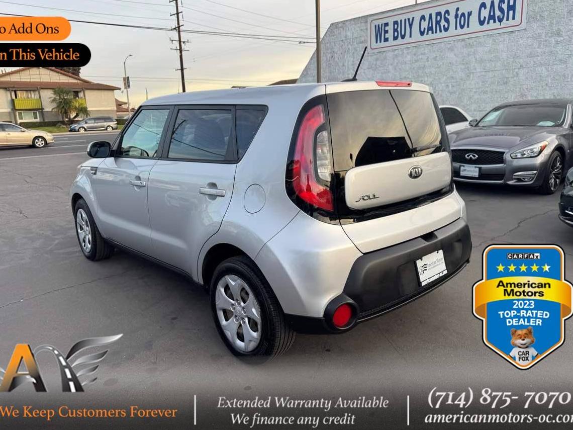 KIA SOUL 2014 KNDJN2A22E7724627 image