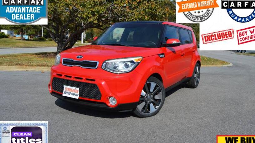 KIA SOUL 2015 KNDJX3A50F7756438 image