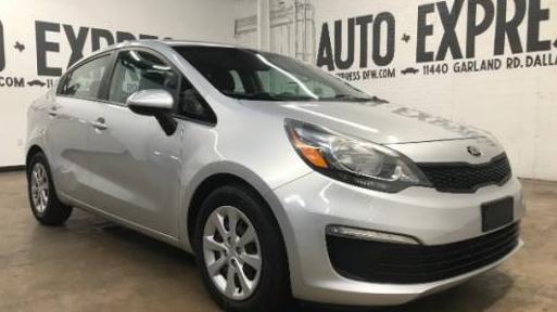 KIA RIO 2017 KNADM4A38H6015678 image