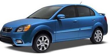 KIA RIO 2011 KNADH4A36B6721138 image