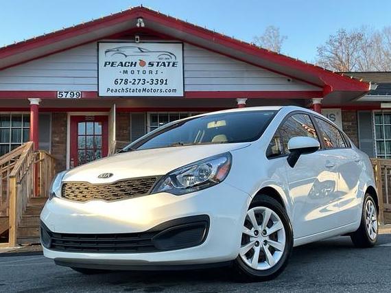 KIA RIO 2013 KNADM4A39D6182016 image