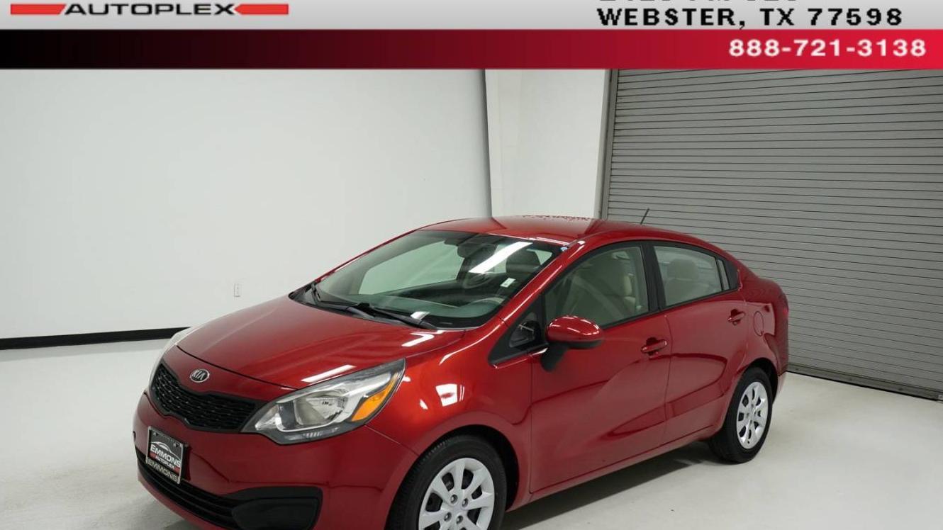 KIA RIO 2013 KNADM4A38D6285665 image