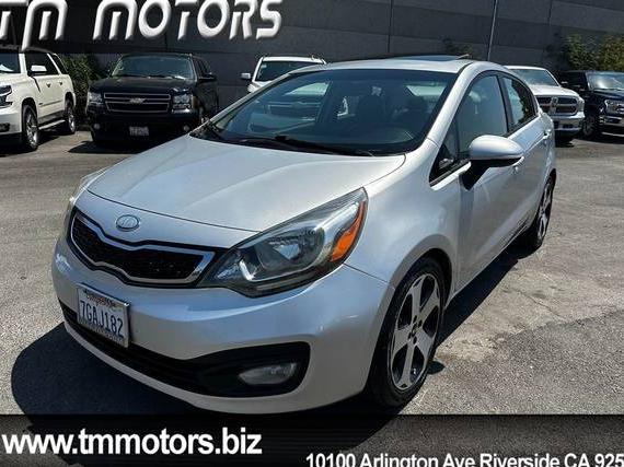 KIA RIO 2013 KNADN4A36D6198439 image