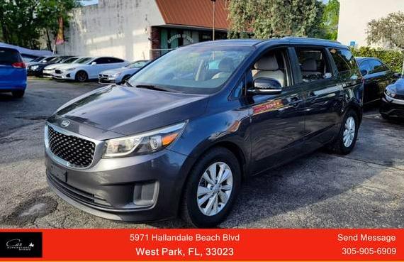 KIA SEDONA 2016 KNDMB5C16G6088685 image