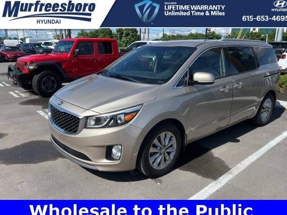 KIA SEDONA 2017 KNDMC5C19H6253093 image