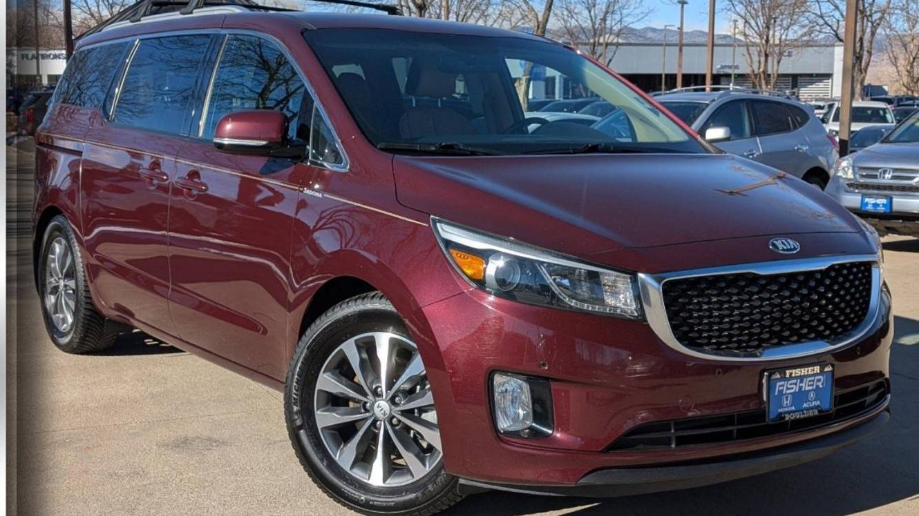 KIA SEDONA 2017 KNDMC5C16H6324427 image