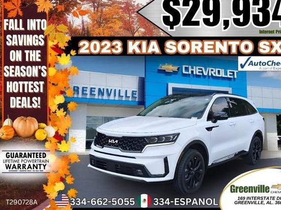 KIA SORENTO 2023 5XYRKDLF9PG240905 image