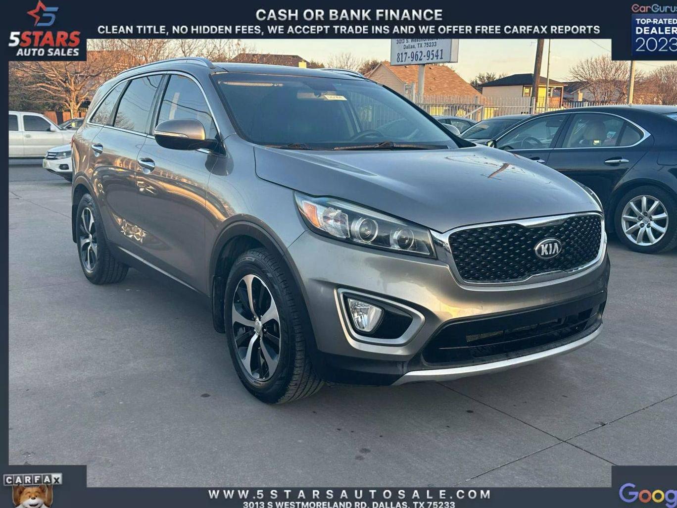 KIA SORENTO 2016 5XYPH4A50GG072359 image