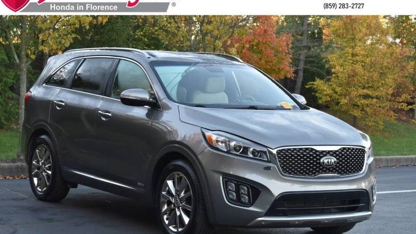 KIA SORENTO 2016 5XYPKDA54GG014837 image