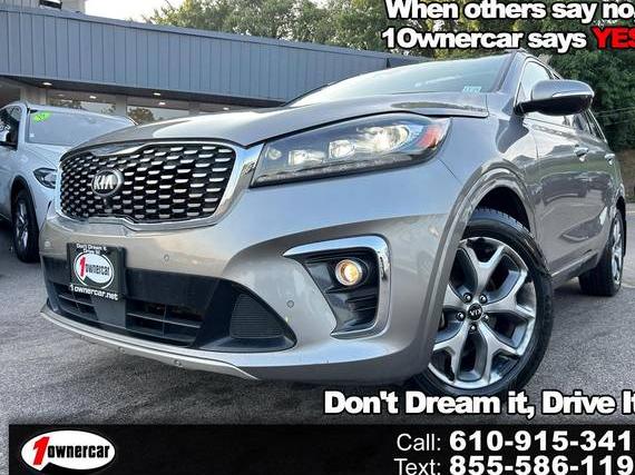 KIA SORENTO 2019 5XYPKDA59KG531740 image