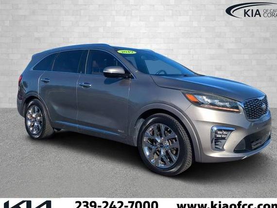 KIA SORENTO 2019 5XYPKDA52KG551666 image
