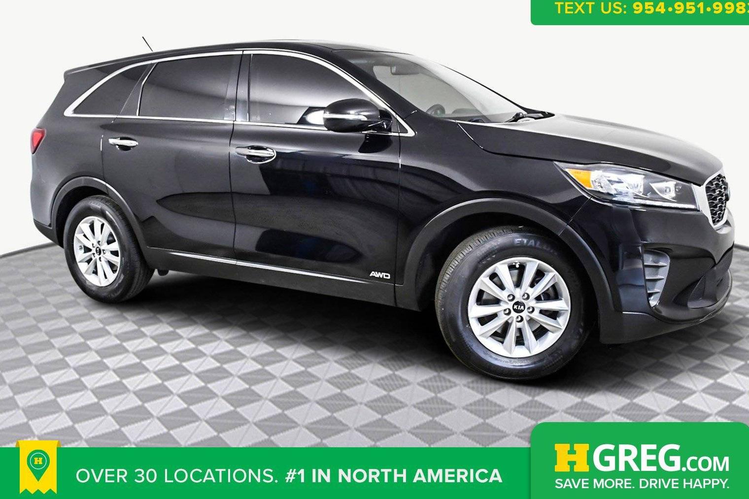 KIA SORENTO 2019 5XYPGDA33KG573093 image