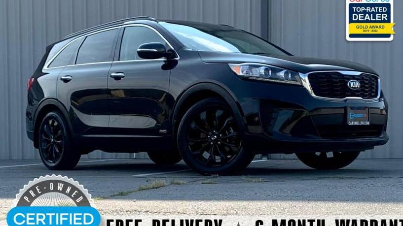 KIA SORENTO 2019 5XYPGDA56KG588608 image