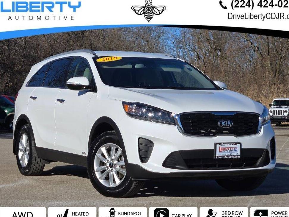 KIA SORENTO 2019 5XYPGDA34KG525201 image