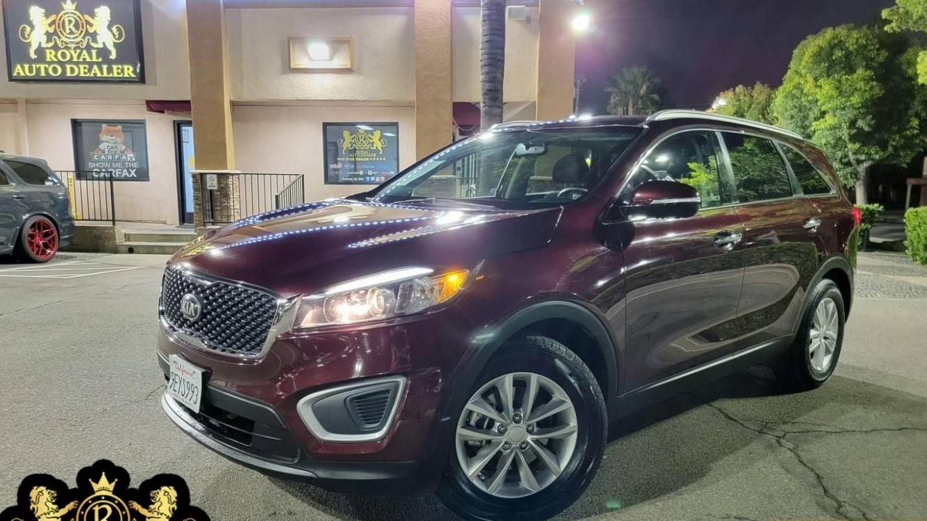 KIA SORENTO 2018 5XYPG4A58JG348474 image