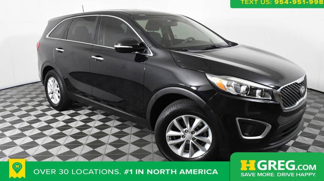 KIA SORENTO 2018 5XYPG4A37JG427522 image