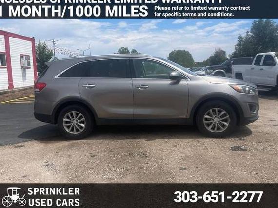 KIA SORENTO 2018 5XYPGDA38JG374779 image