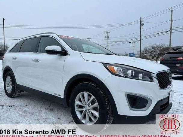 KIA SORENTO 2018 5XYPGDA55JG418061 image