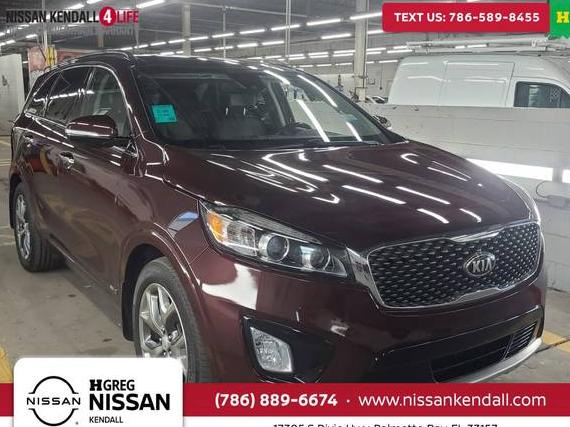 KIA SORENTO 2018 5XYPKDA53JG395104 image