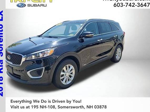 KIA SORENTO 2018 5XYPGDA39JG385953 image