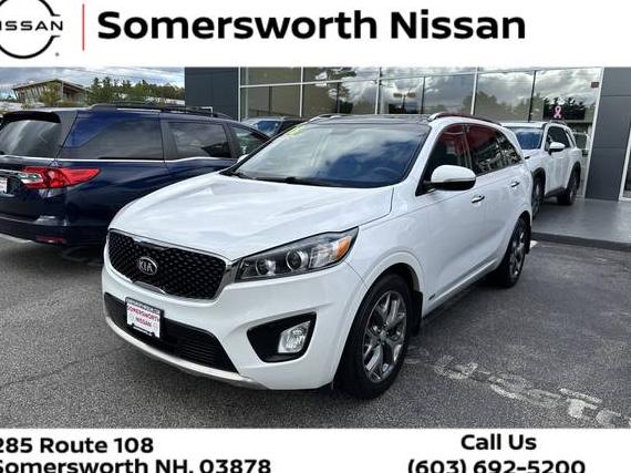KIA SORENTO 2018 5XYPKDA53JG419109 image