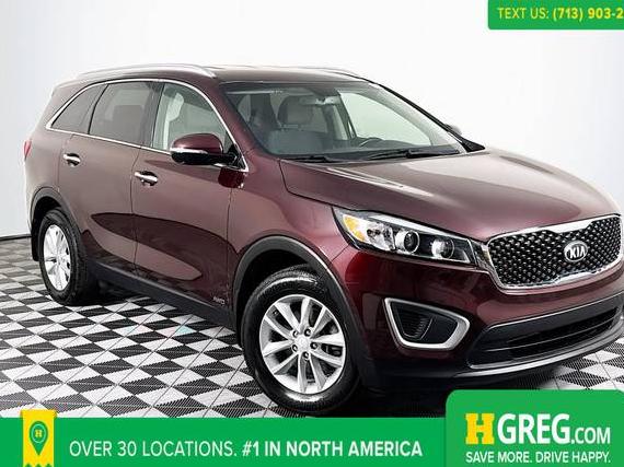 KIA SORENTO 2018 5XYPGDA33JG349188 image