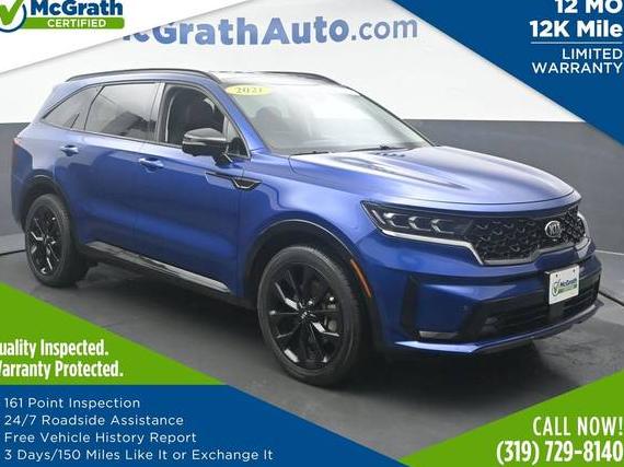 KIA SORENTO 2021 5XYRK4LF5MG019703 image