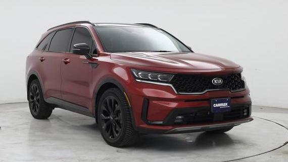KIA SORENTO 2021 5XYRK4LF4MG035844 image