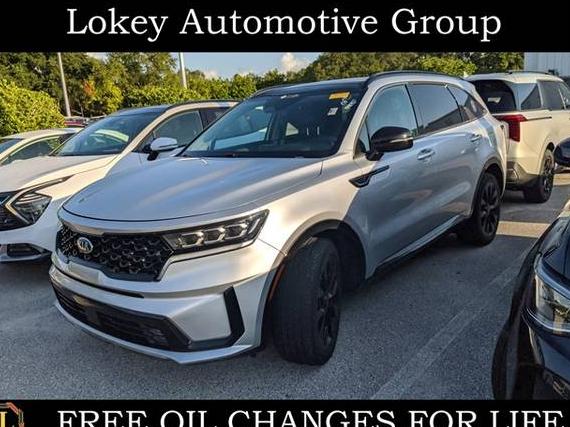 KIA SORENTO 2021 5XYRK4LF3MG033633 image