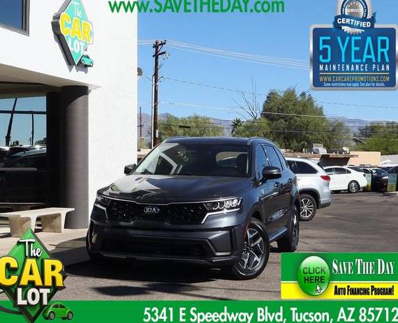 KIA SORENTO 2021 KNDRG4LG0M5055091 image