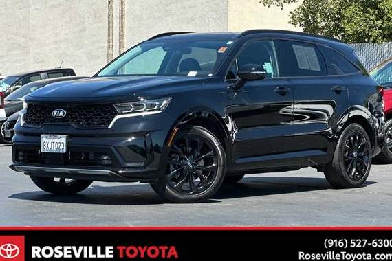 KIA SORENTO 2021 5XYRK4LF6MG063922 image