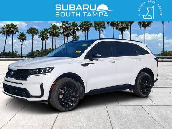 KIA SORENTO 2021 5XYRK4LF4MG072201 image