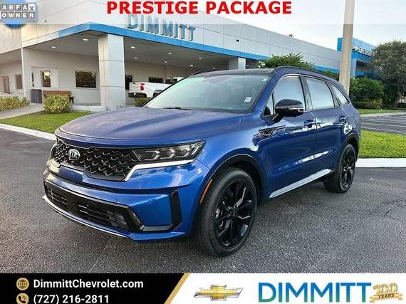 KIA SORENTO 2021 5XYRK4LF8MG014365 image